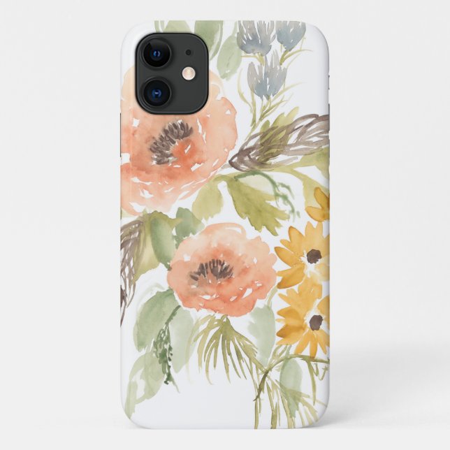 Late Summer Flowers I Case-Mate iPhone Case (Back)