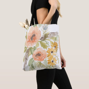 Late Summer Flowers I Tote Bag