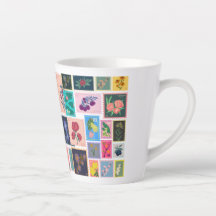 Latee stamp post mug