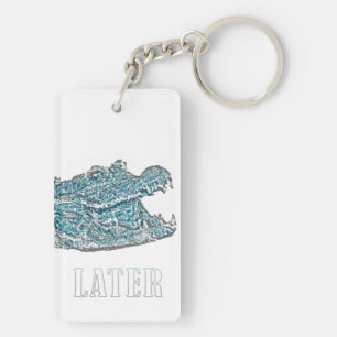 Later Alligator Keychain
