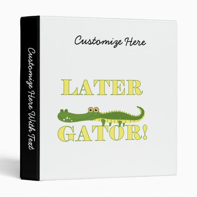 Later Gator Binder (Front/Spine)