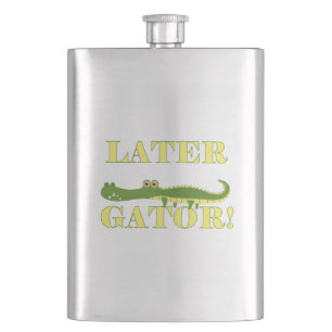 Later Gator Hip Flask