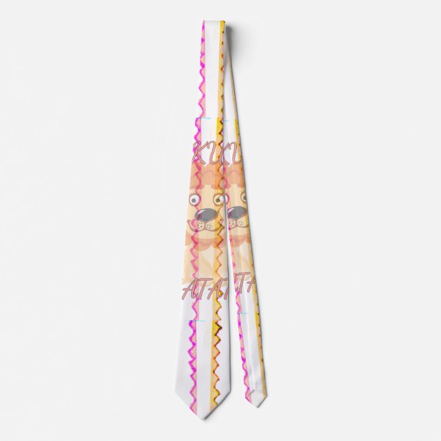 Lates Businesses special events funny Brave Lion Tie (Front)