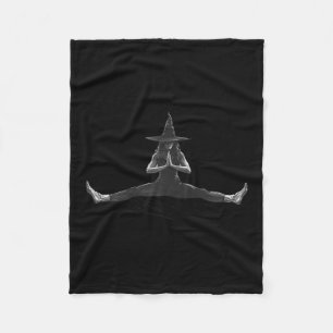 Lates Cl Lates Lover Gothic Halloween Lates Witch  Fleece Blanket