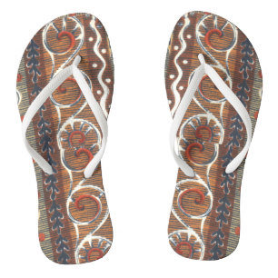 Latest African Fashion Colours Traditional Design  Flip Flops