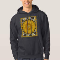 Latest African Traditional Sun Flower Art Print