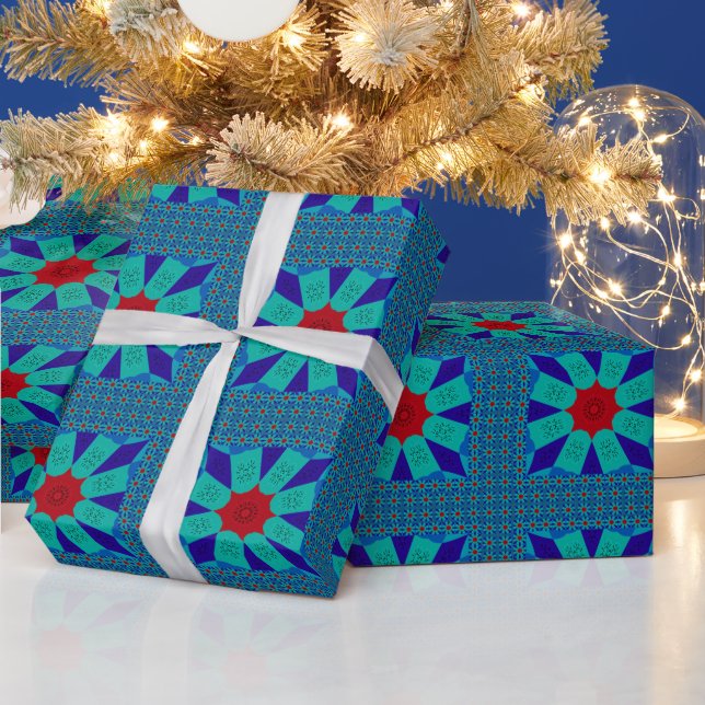 Latest Amazing Egyptian  Feminine Design Colour Wrapping Paper (Holidays)