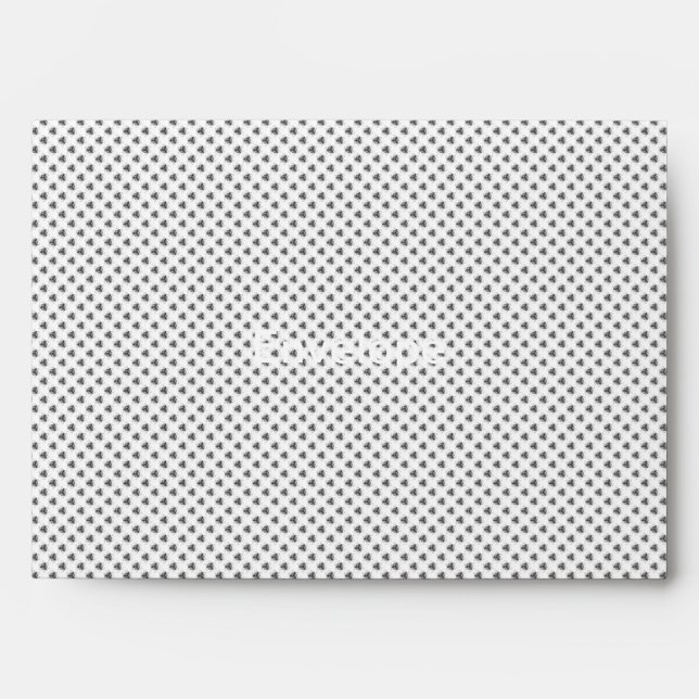 latest Custom Text Logo  Envelopes (Front)