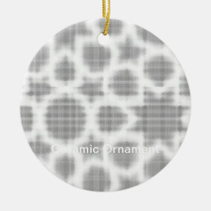 Latest Custom TextLogo Ceramic Ornament