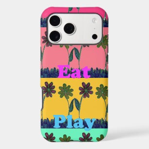 Latest floral edgy eat love play design