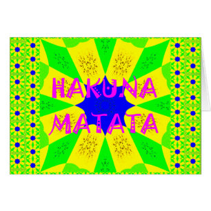 Latest Hakuna Matata Beautiful Amazing Design Colo