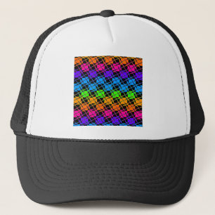 Latest lovely edgy colourful happy reflection trucker hat