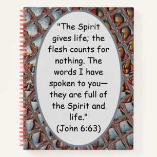  Latest Spirit Sustains: Significance (John 6:63)  Notebook