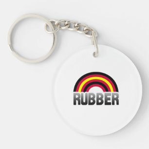 Latex Pride Keychain