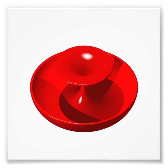 Lathe Bowl Photo Print (Front)