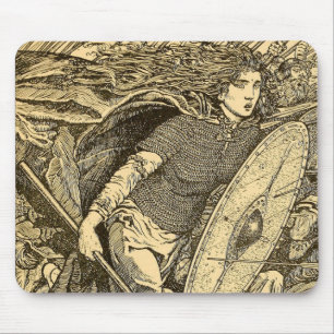 "Lathgertha" by Morris Meredith Williams Mouse Pad