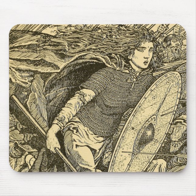 "Lathgertha" by Morris Meredith Williams Mouse Pad (Front)