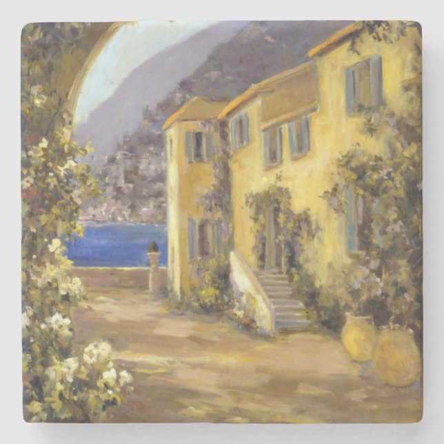 Latin Calm I Stone Coaster (Front)