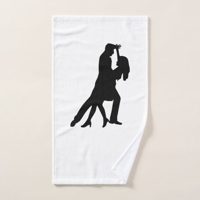Latin Dancing Hand Towel (Hand Towel)