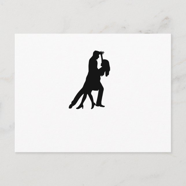 Latin Dancing Postcard (Front)