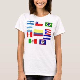 Latin Flags T-Shirt