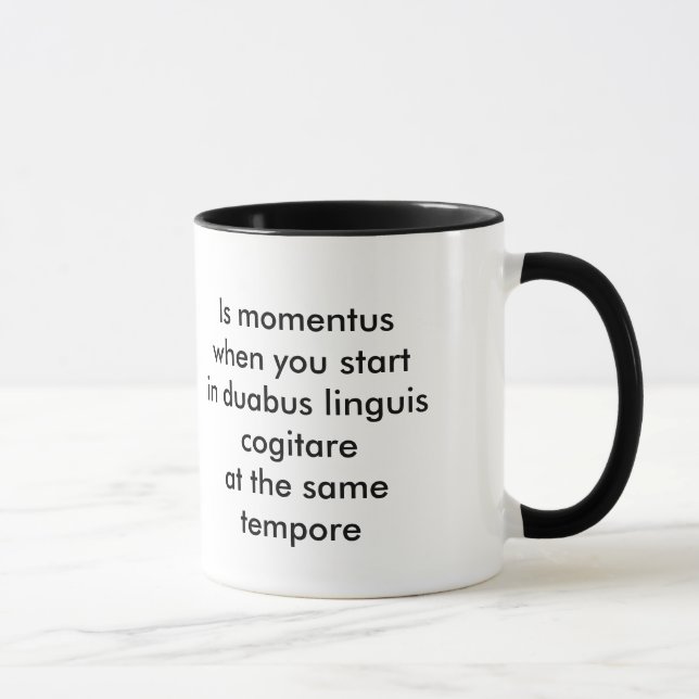 Latin Mug (Right)