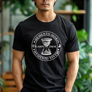 Latin Phrase - Memento Mori Memento Vivere T-Shirt