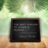 Latin quote silence motivation poster