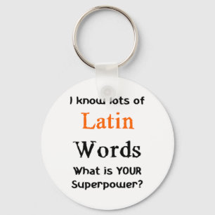 latin words keychain