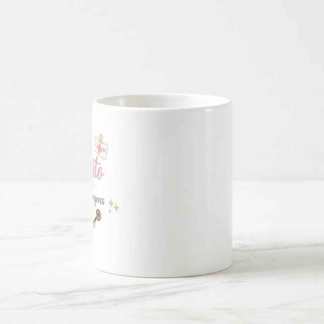 Latina Nurse Mug Cafecito in Hand Miracles  (Center)