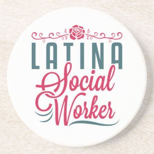 Latina Social Worker LCSW Latinx Hispanic Coaster