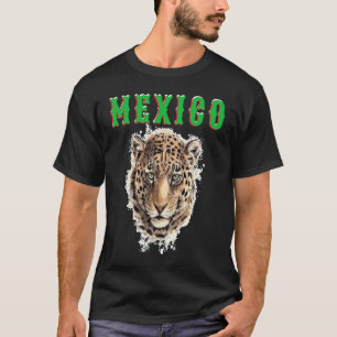 Latinos Jaguar Mexico Women Men Kids T-Shirt