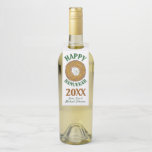 Latke Happy Hanukkah Chanukah Jewish Holiday Favou Bottle Tag<br><div class="desc">Design features an original marker illustration of a delicious latke potato pancake topped with sour cream, a staple in Jewish holiday cuisine. Ideal for Hanukkah celebrations! This Chanukah latkes design is also available on other products. Lots of additional foodie designs are also available from this shop! Don't see what you're...</div>