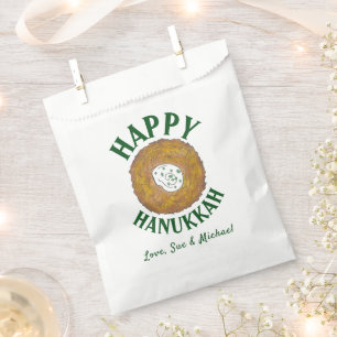Latkes Happy Hanukkah Chanukah Jewish Holidays Favour Bag