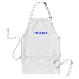 latkes obtenus ? tablier