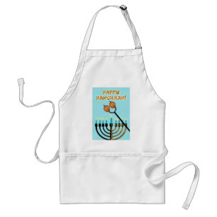 Latkes Roasting on an open fire... Standard Apron