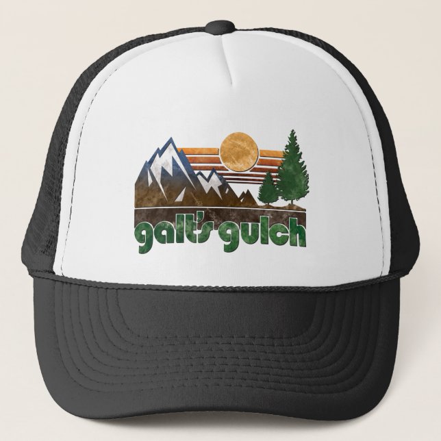L'atlas de Gulch de Galt a gesticulé le casquette (Devant)