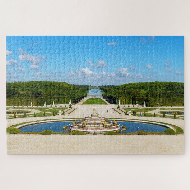 Latona Fountain and Grande Perspective, Versailles Jigsaw Puzzle (Horizontal)