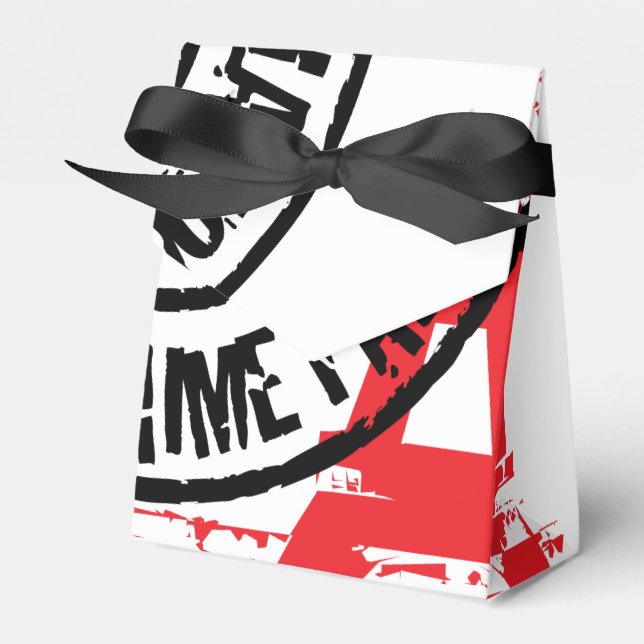 LaTour Eiffel Favor Box (Front Side)