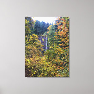 Latourell Falls, Columbia River Gorge, Oregon Canvas Print