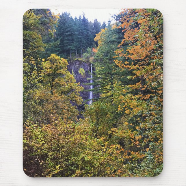 Latourell Falls, Columbia River Gorge, Oregon Mouse Pad (Front)