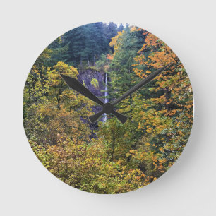 Latourell Falls, Columbia River Gorge, Oregon Round Clock