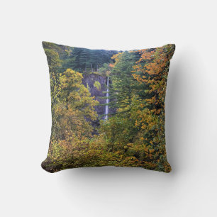 Latourell Falls, Columbia River Gorge, Oregon Throw Pillow