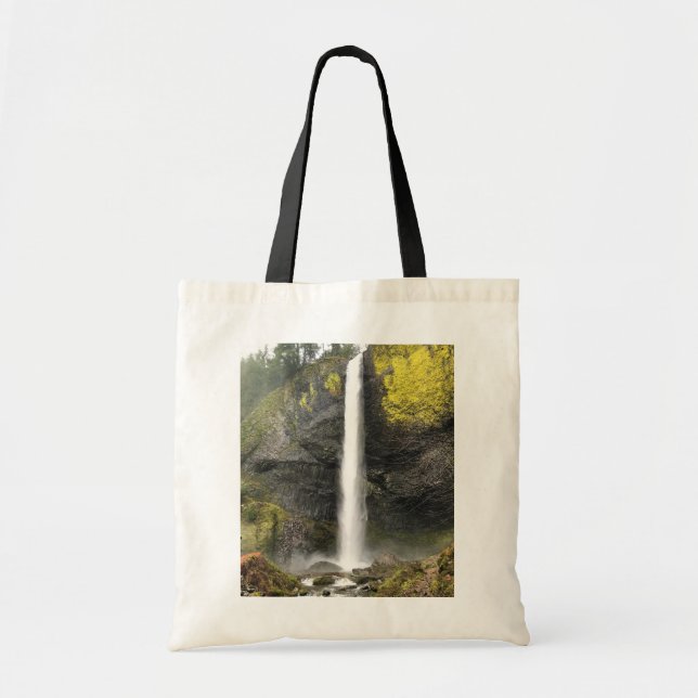 Latourell Falls, Oregon Tote Bag (Front)