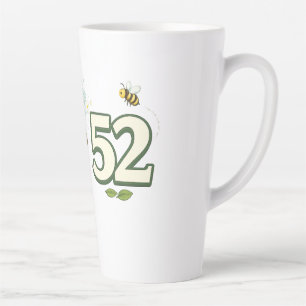 Latte Cadeau Tasse à Café pour Jardinage pour les 52 Ans