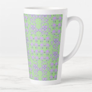 Latte Fleurs De Bulbe Et Tasse Fleurs De Branches