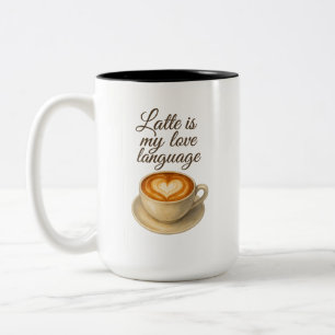 Latte Is My Love Language Premium Mug