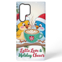 Latte love holiday cheer Phone Case