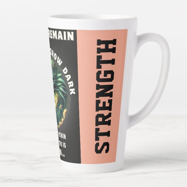 Latte Mug – A Symbol of Inner Resilience (Right)