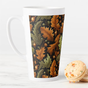 Latte Mug Autumn Leaves